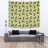 German Shorthaired Pointer Dog Pattern Print Tapestry