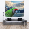 Military Macaw Print Tapestry