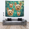 Amazing Yorkshire Terrier Print Tapestry