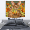 Abyssinian Cat Print Tapestry