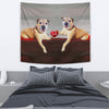 Border Terrier Love Print Tapestry