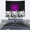 West Highland White Terrier (Westie) Print Tapestry