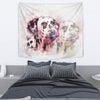 Dalmatian Dog Watercolor Art Print Tapestry