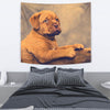 Dogue De Bordeaux (Bordeaux Mastiff) Puppy Print Tapestry