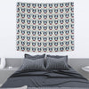 French Bulldog Pattern Print Tapestry