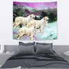 Great Pyrenees Dog Art Print Tapestry