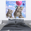 American Shorthair Cat Print Tapestry