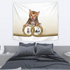 Cute Bengal cat Print Tapestry