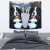 Bernese Mountain Dog Print Tapestry