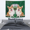 Cardigan Welsh Corgi Dog Print Tapestry