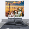 Lovely Beagle Dog Print Tapestry