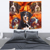 Bernese Mountain Dog Print Tapestry