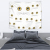 Cute Cat Face Print Tapestry