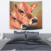 Jersey Cattle (Cow) Print Tapestry