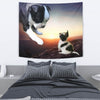 Lovely Boston Terrier Print Tapestry