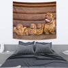 Cute Bordeaux Mastiff Print Tapestry