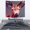Deer Vector Art Print Tapestry