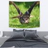 Flying Owl Bird Print Tapestry