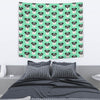 Miniature Schnauzer Dog Pattern Print Tapestry