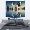 Girolando cattle (Cow) Print Tapestry