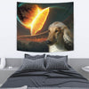 Amazing Afghan Hound Dog Print Tapestry