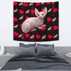 Sphynx Cat Print Tapestry