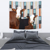 Simmental Cattle (Cow) Print Tapestry