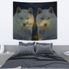 Amazing Hokkaido Dog Print Tapestry