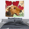 Airedale Terrier Print Tapestry