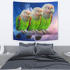 Picephalus Parrot Print Tapestry