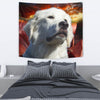 Great Pyrenees Dog Print Tapestry