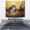 Siberian Cat Print Tapestry