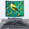 American Goldfinch Bird Print Tapestry