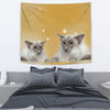 Balinese cat Print Tapestry