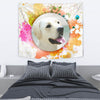 Colorful Labrador Retriever Print Tapestry