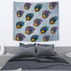 Acanthurus Achilles Fish Print Tapestry