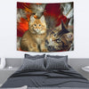 Maine Coon Cat Print Tapestry