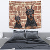 Miniature Pinscher Dog Print Tapestry