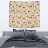 Greyhound Dog Pattern Print Tapestry