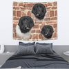 Newfoundland Dog Print Tapestry