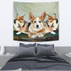 Amazing Pembroke Welsh Corgi Print Tapestry