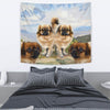 Amazing Tibetan Spaniel Print Tapestry