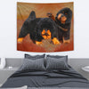 Tibetan Mastiff Puppies Print Tapestry