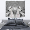 Saluki Dog Art Print Tapestry