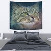 Amazing Norwegian Forest Cat Print Tapestry