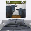 Galloway Cattle (Cow) Print Tapestry