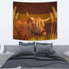 Highland Cattle (Cow) Print Tapestry