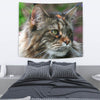 Amazing Maine Coon Cat Print Tapestry