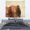 Boran cattle (Cow) Print Tapestry