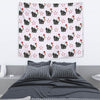 Cute Birds Print Tapestry